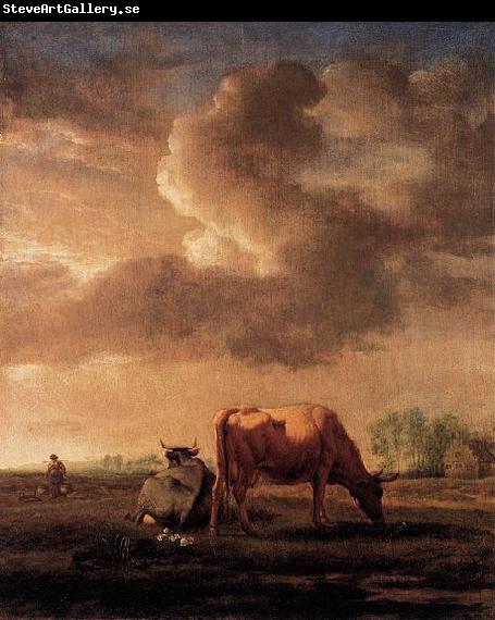 Adriaen van de Velde Cows on a Meadow